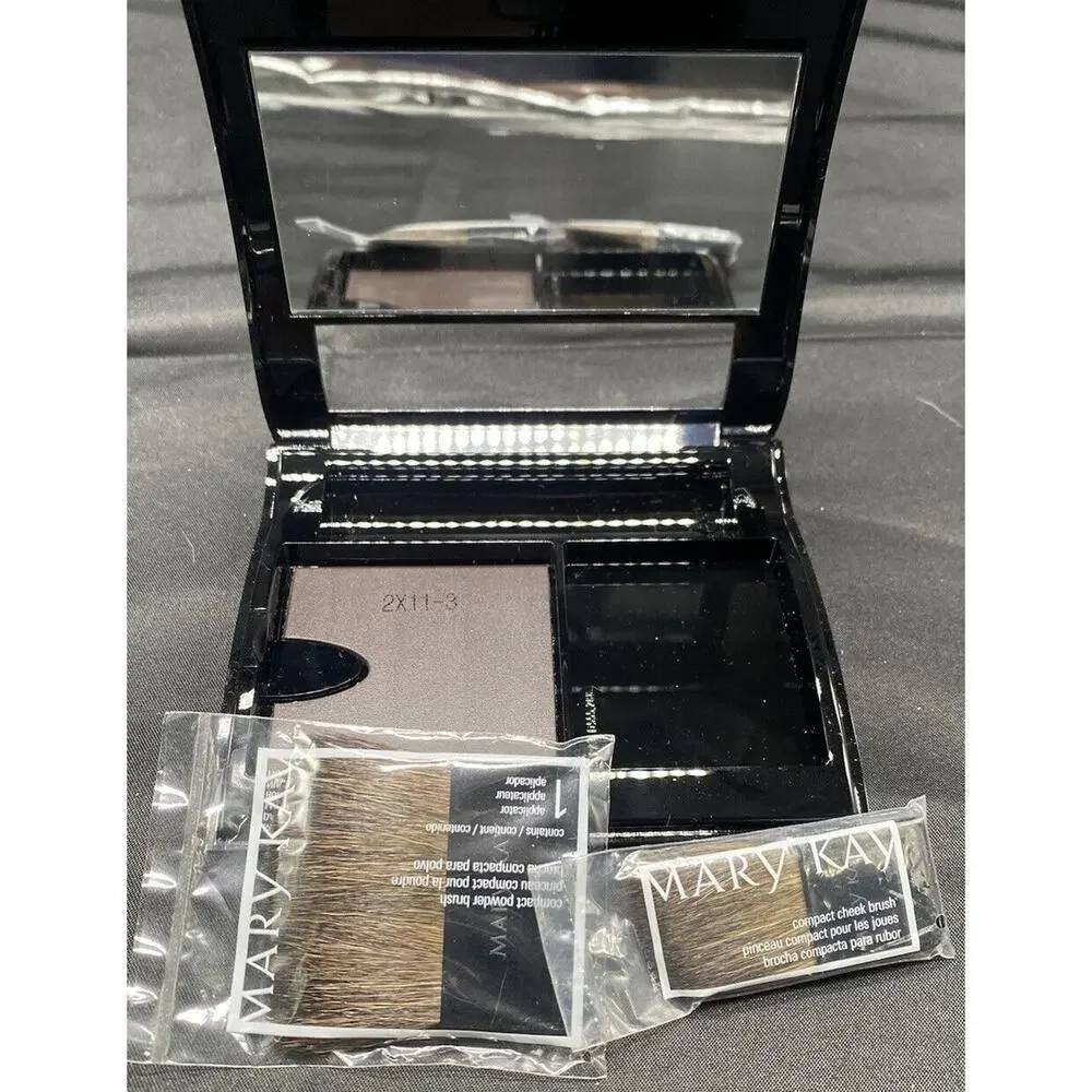 Mary Kay Compact Unfilled with Mirror Standard Size Unused New IOB